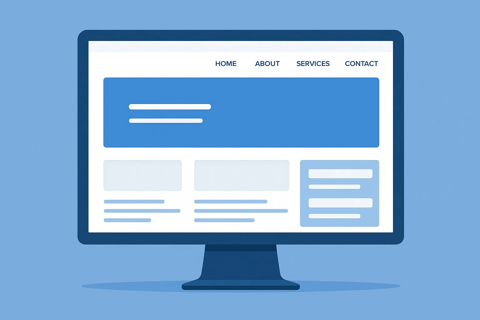 A modern laptop and smartphone displaying a beautifully designed responsive website.